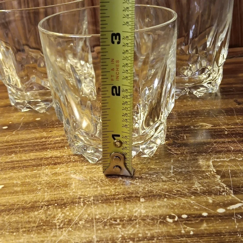 Vintage Arcoroc Artic clear France barware glasses 🥂